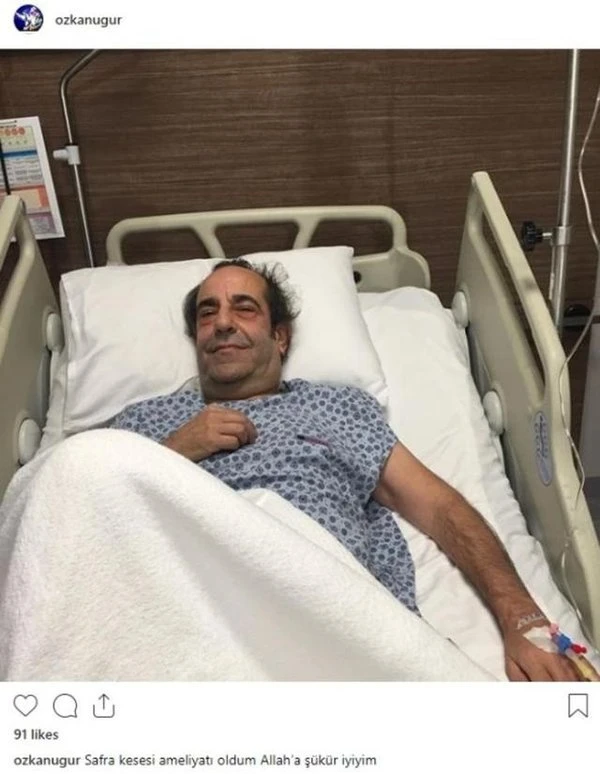 Özkan Uğur ameliyat oldu