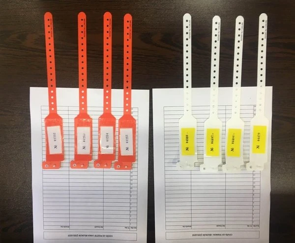 Uygulanmaya başlandı! Bartın'da koronavirüs hastalarına barkodlu bileklik