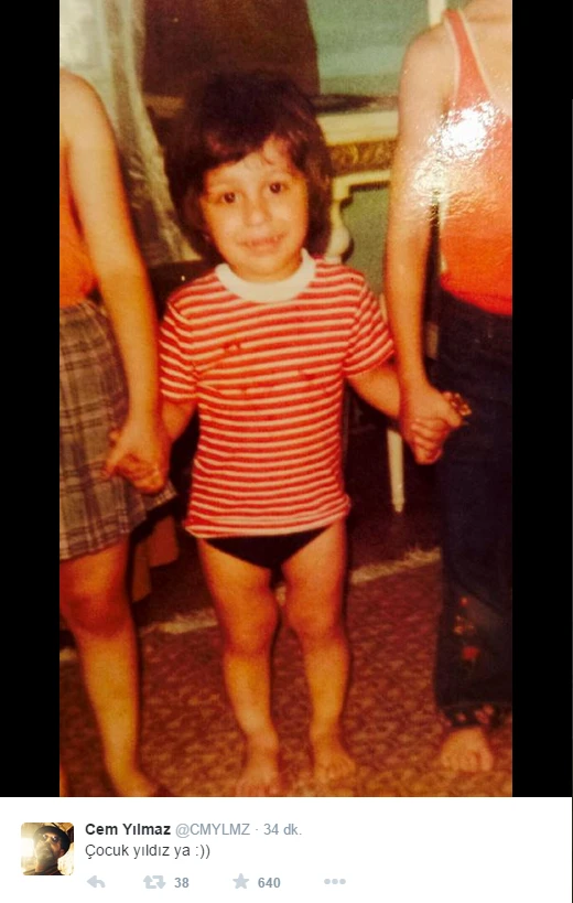 Cem yılmaz'dan nostaljik paylaşımlar: Çocukluk fotoğrafları sosyal medyada ilgi gördü
