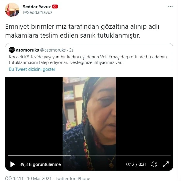 Dövdü, aç bıraktı, kapıyı üzerine kilitledi