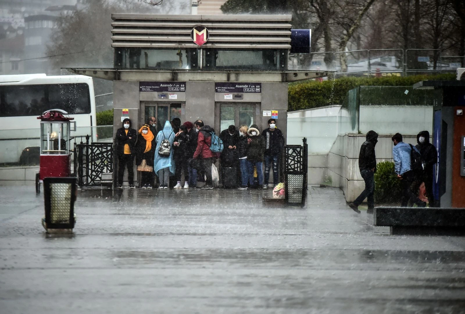 İstanbul'da gök gürültülü sağanak