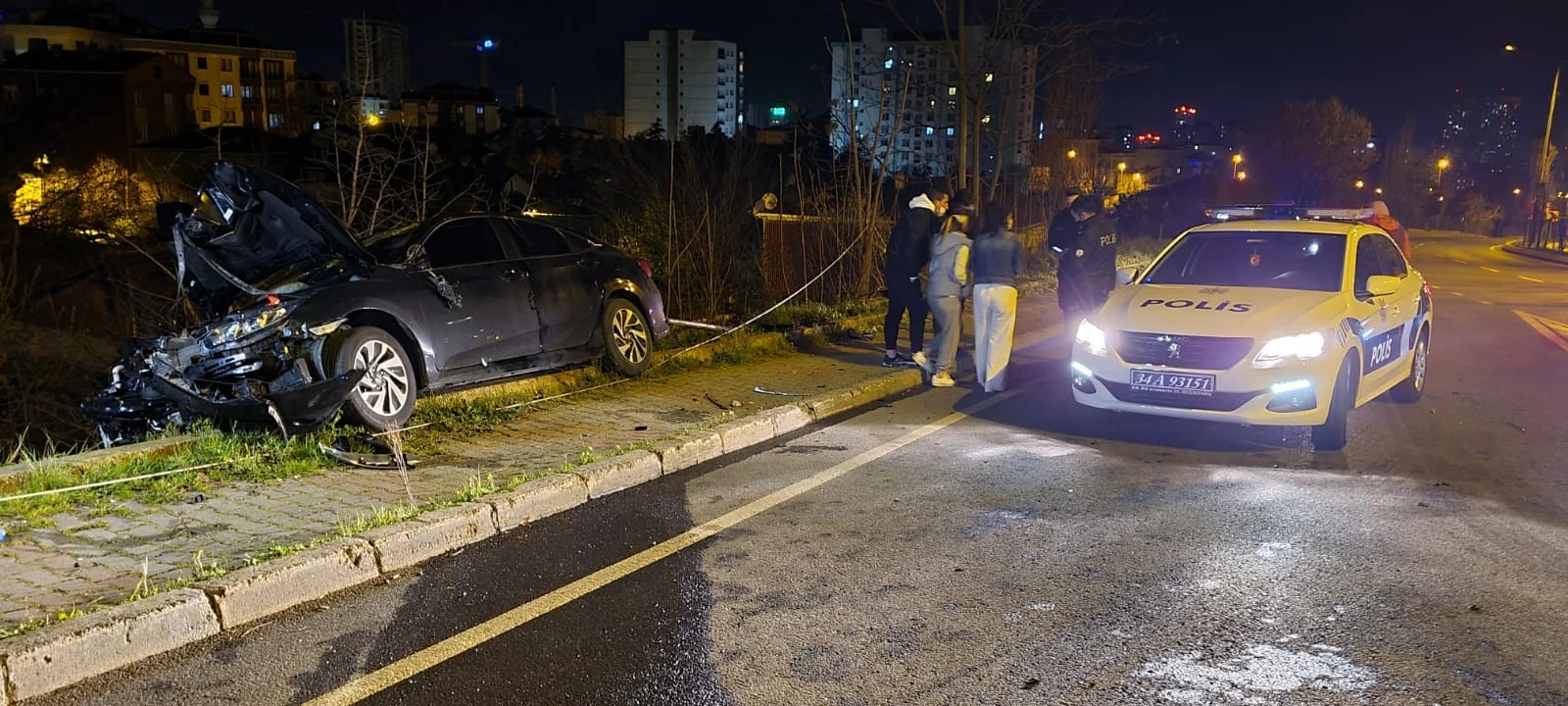 Alkollü sürücünün yalanını polis ortaya çıkardı