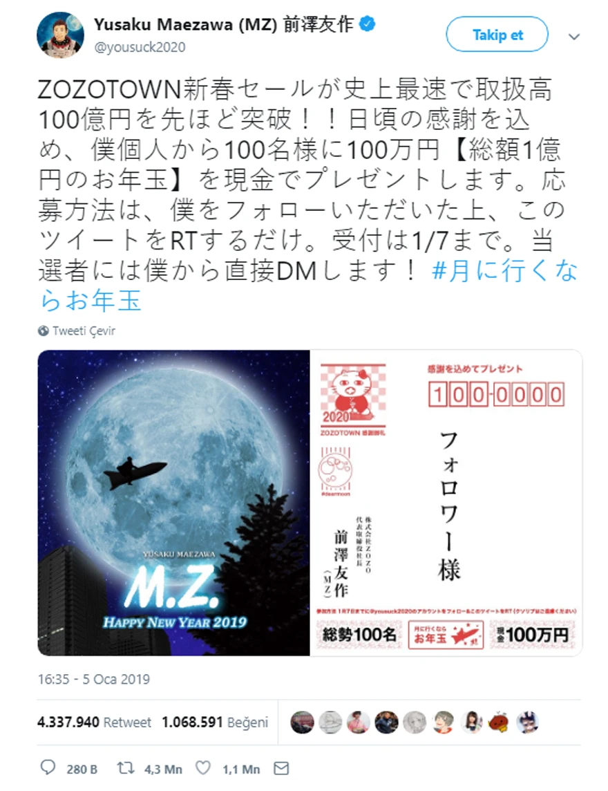 Twitter’da retweet rekoru kıran tweet! Tam 4 milyon defa