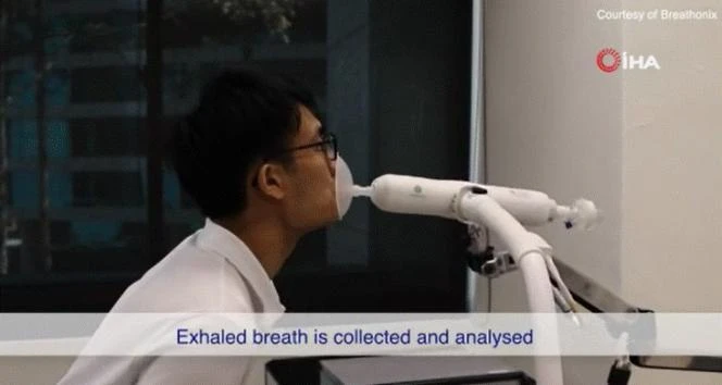 Kovid-19'u 1 dakikada tespit eden "üflemeli" teste kullanım onayı