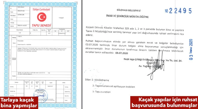 Lütfü Türkkan kendini ele verdi 15 değil 26 kaçak yapı