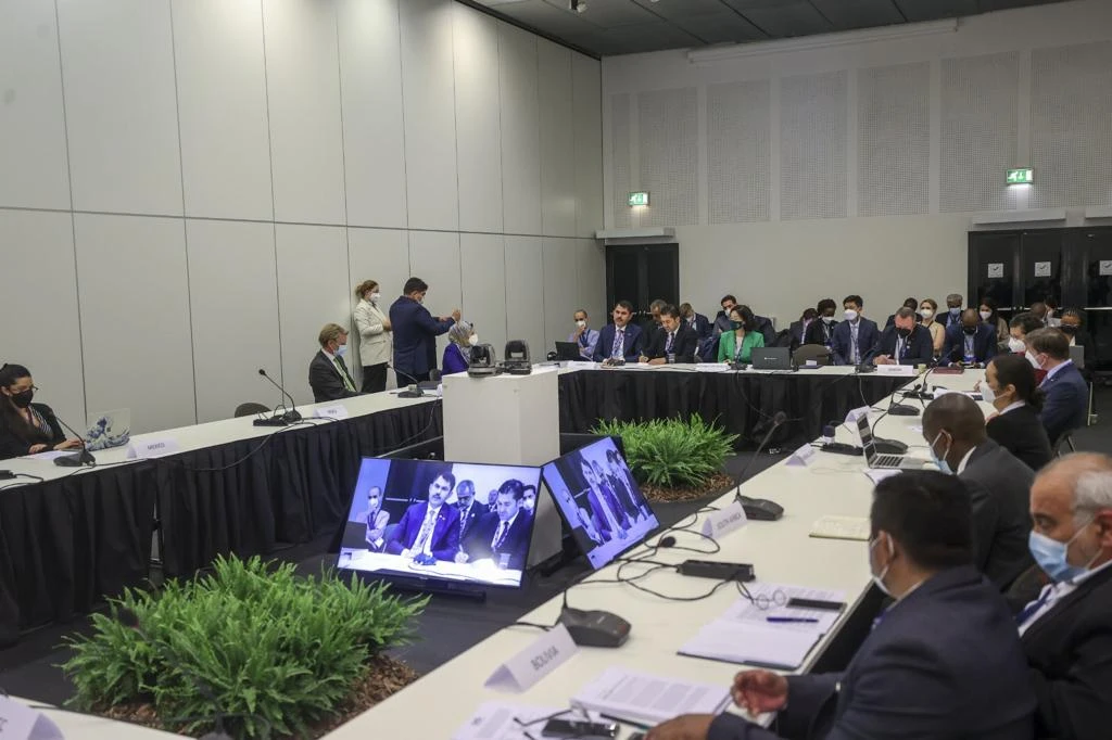 Çevre ve Şehircilik Bakanı Kurum, PreCOP26 Bakanlar Toplantısı'nda konuştu