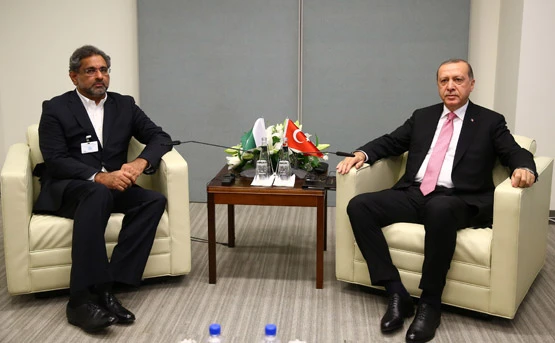 Cumhurbaşkanı Erdoğan liderlerle görüştü