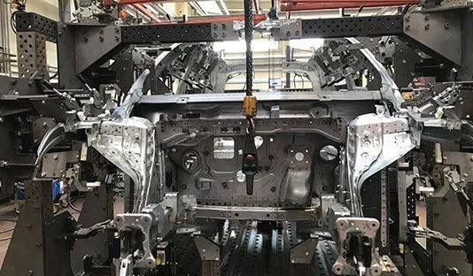 Yerli otomobil TOGG'un montajında ilk görüntü