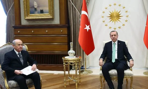 Beştepe'de kritik zirve: Erdoğan ve Bahçeli görüştü