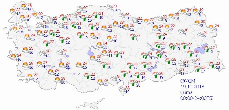 Meteoroloji'den son dakika yağmur uyarısı! İstanbul hafta sonu hava durumu (19-20-21 Ekim hava durumu nasıl?)