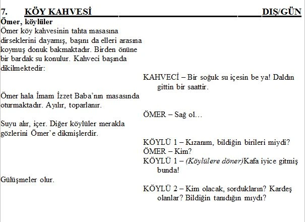 Senaryo nasıl yazılır, En kolay Senaryo nasıl yazılır, Senaryo yazma teknikleri ve örnekleri