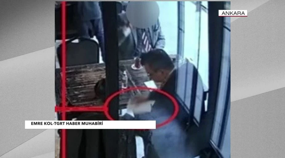 İşte Metin Gürcan’ı yakan fotoğraflar! Yabancı diplomattan para alırken saniye saniye görüntülendi