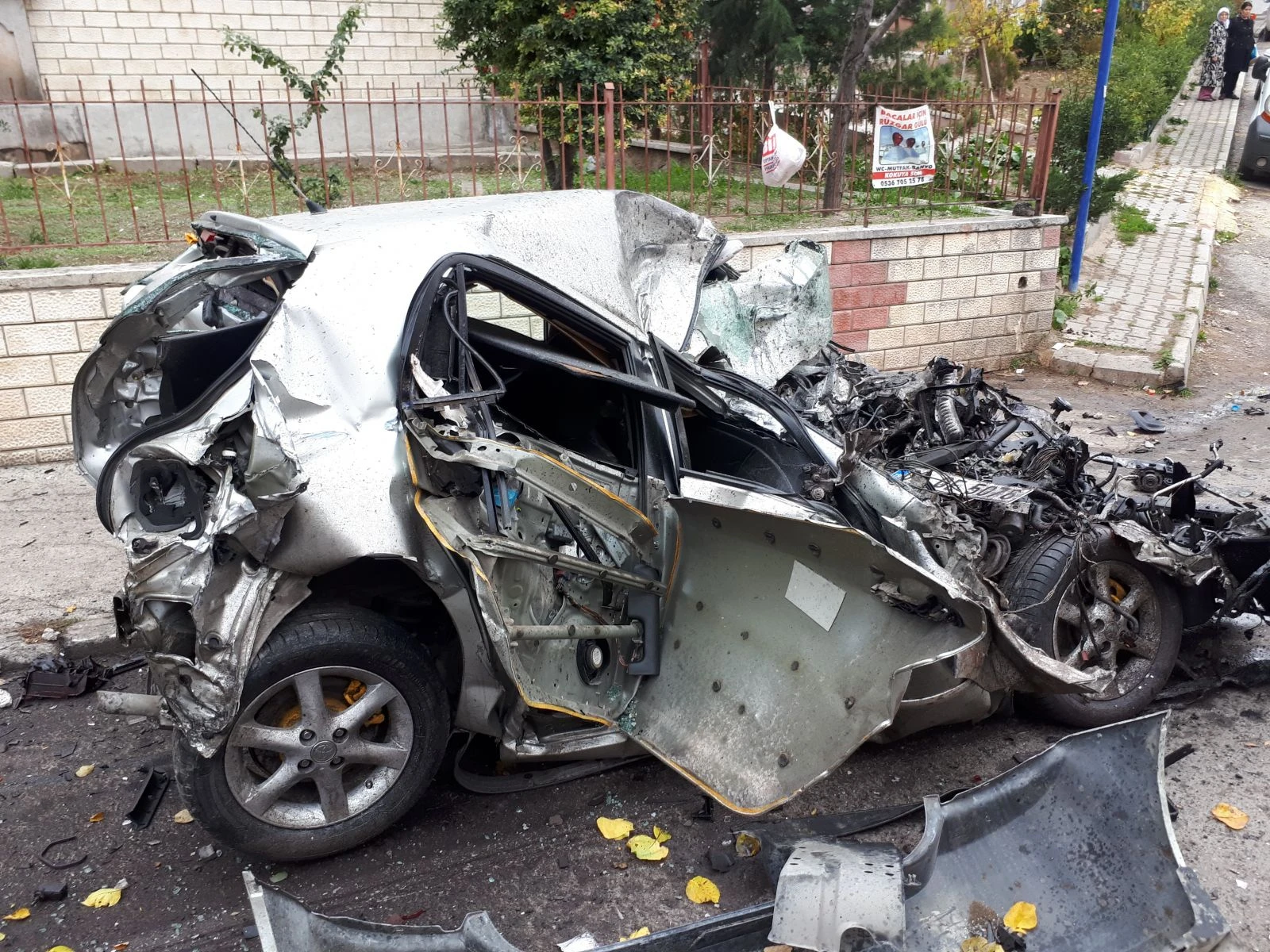 Başkent’te freni patlayan kamyon dehşet saçtı