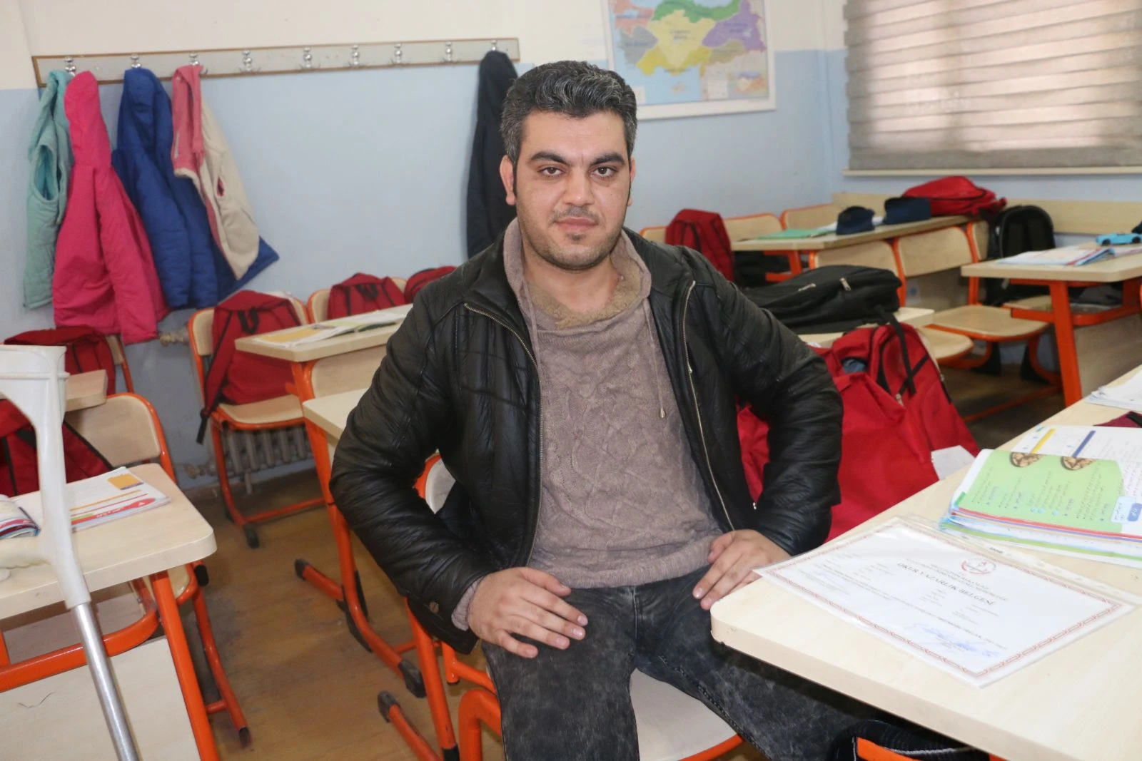 İki bacağını kaybetti, tedavi için geldiği Türkiye'de hayata tutundu