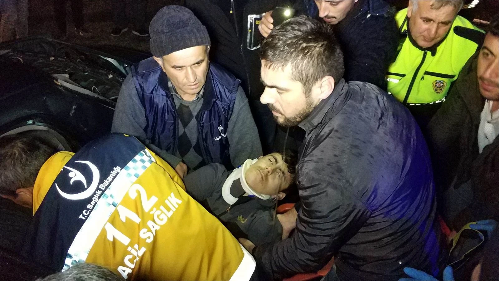 Samsun'da trafik kazası: 1 ölü, 6 yaralı