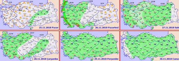 Uyarı az önce geldi! Kuvvetli sağanak yağış bekleniyor...