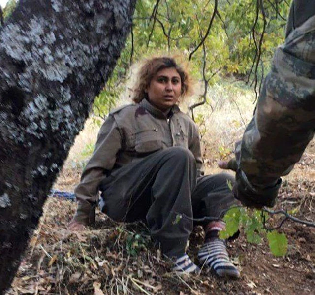 Kadın terörist böyle ele geçirildi