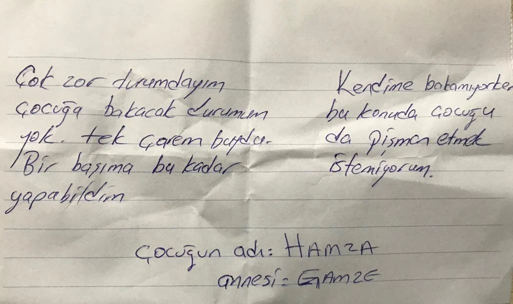 Çocuğunu AVM'de terk eden anne otelde bulundu