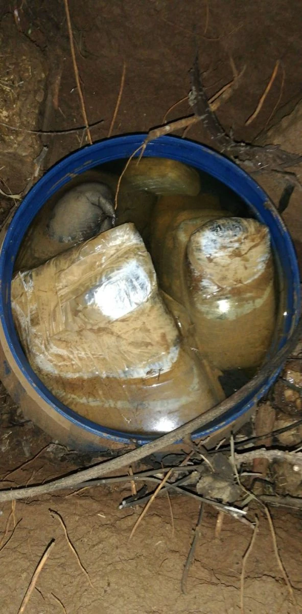 Mardin'de 191 kilo patlayıcı ele geçirildi