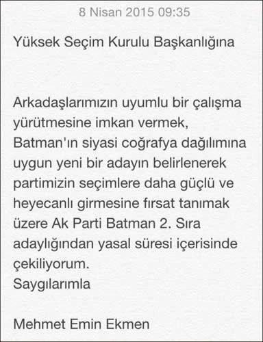AK Parti'de sürpriz gelişme! Adaylıktan çekildiler!
