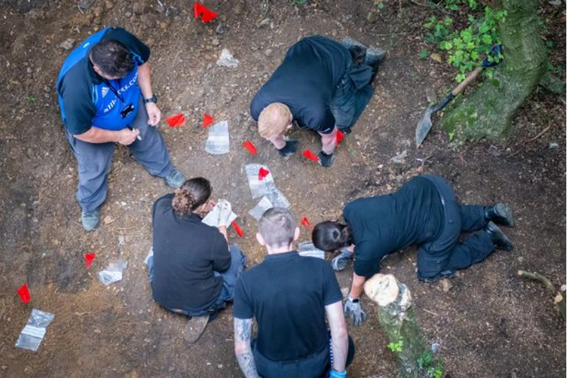 Ormanda insan kemikleri bulundu seri katilden şüpheleniliyor