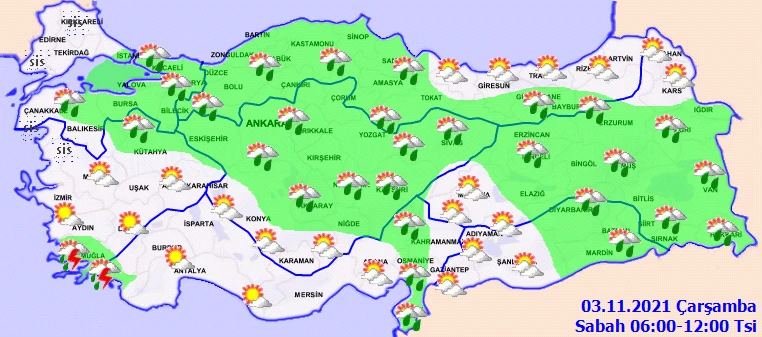 Pastırma yazı geldi, hava sıcaklığı 4 derece artıyor! (3 Kasım hava durumu)