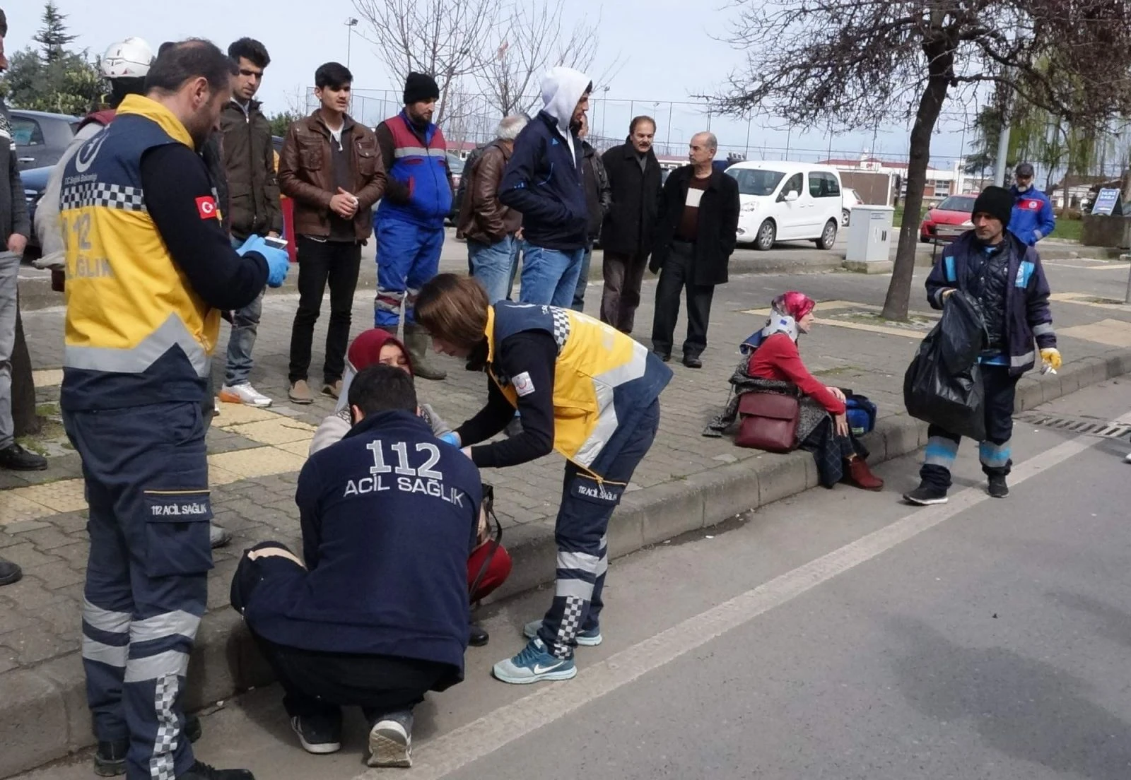Trabzon’da trafik kazası: 3 yaralı
