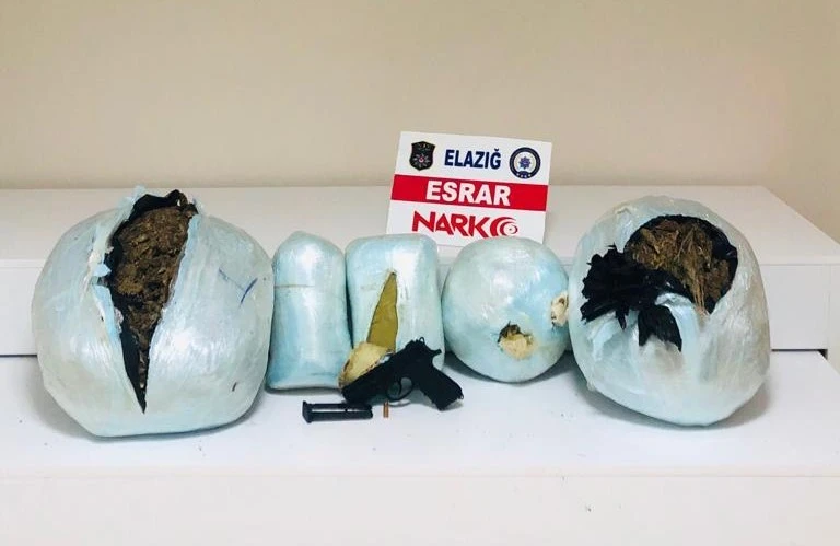 Elazığ’da uyuşturucudan 2 şüpheli tutuklandı