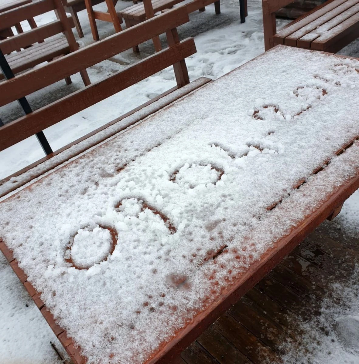 Uludağ'a nisan karı