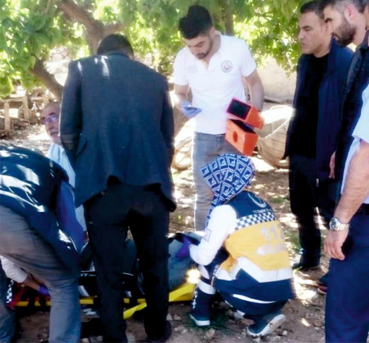 Kahta'da su tankeri devrildi: 1 yaralı