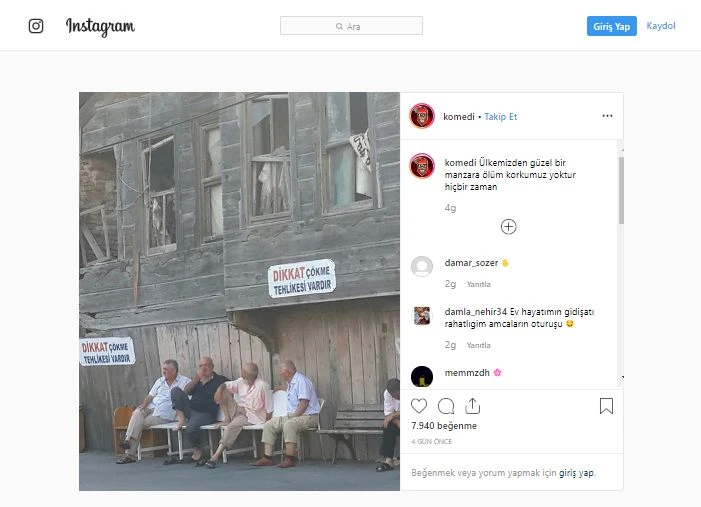 Instagram’ın en güzel içerik üreten hesabı @komedi’yi takip etmeniz için 3 sebep