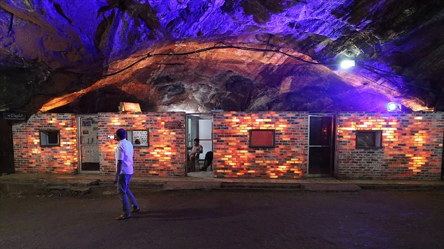 Pakistan'ın pembe tuz tünelleri