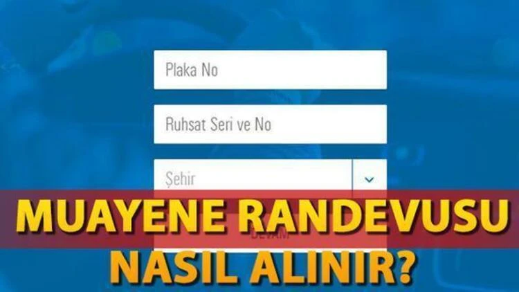 TÜVTÜRK Araç Muayene Randevusu Nasıl Alınır?