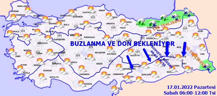 Önce sağanak ardından kar geliyor! Meteoroloji tarih verip uyardı (17 Ocak hava durumu)