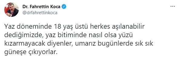 Bakan Koca'dan Fatih Portakal ve Canan Kaftancıoğlu'na 18 yaş tepkisi