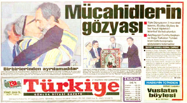 Türk Dünyasının da Enver Abi’siydi...