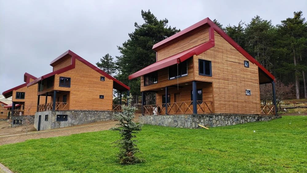 Beton yığınından sıkılan bungalov evlere akın etti! Yılbaşı rezervasyonları aylar öncesinden doldu