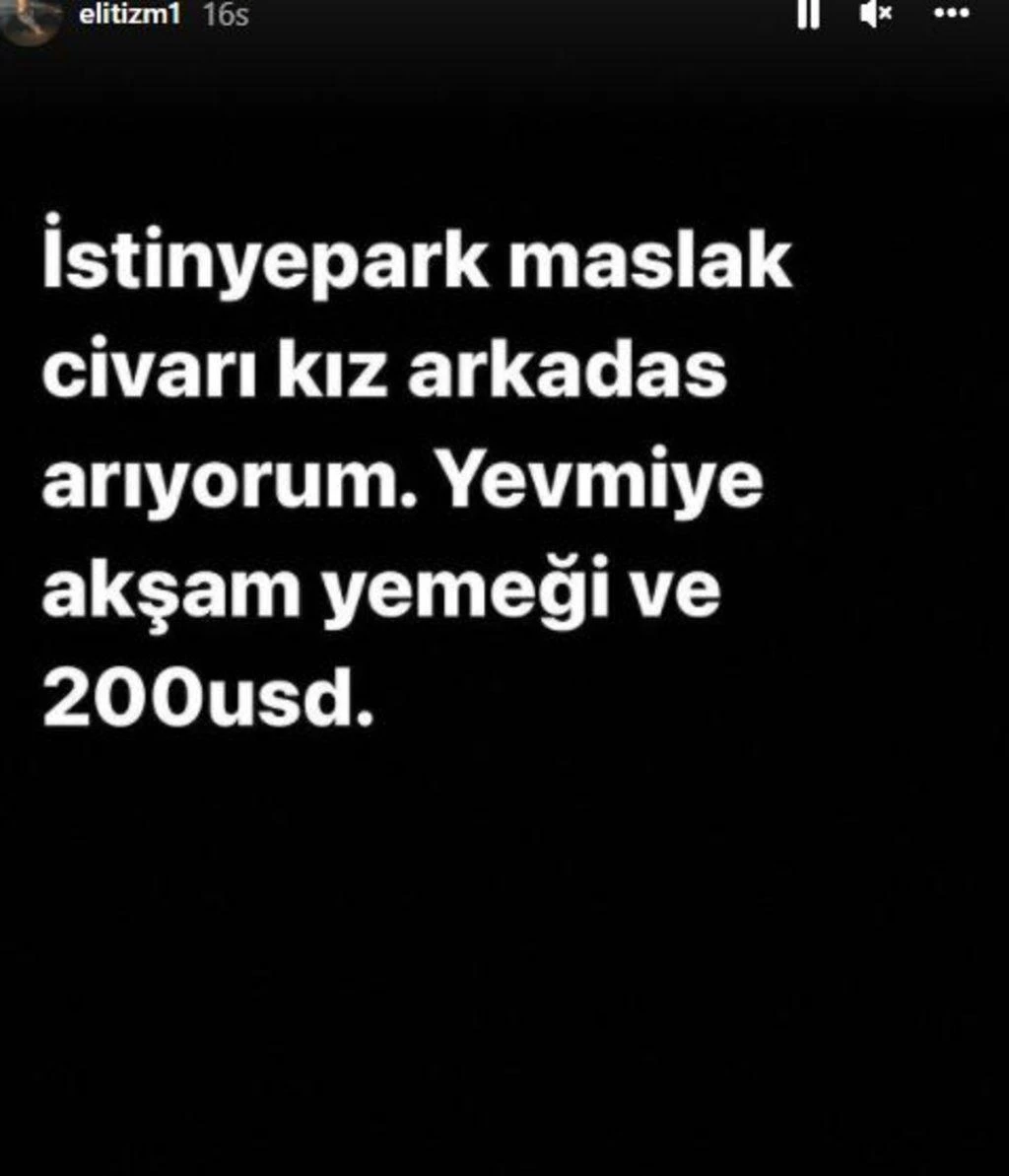 Bahar Candan'dan yeni ilan: Günlük 200 dolar ve akşam yemeği ile arkadaş arıyor