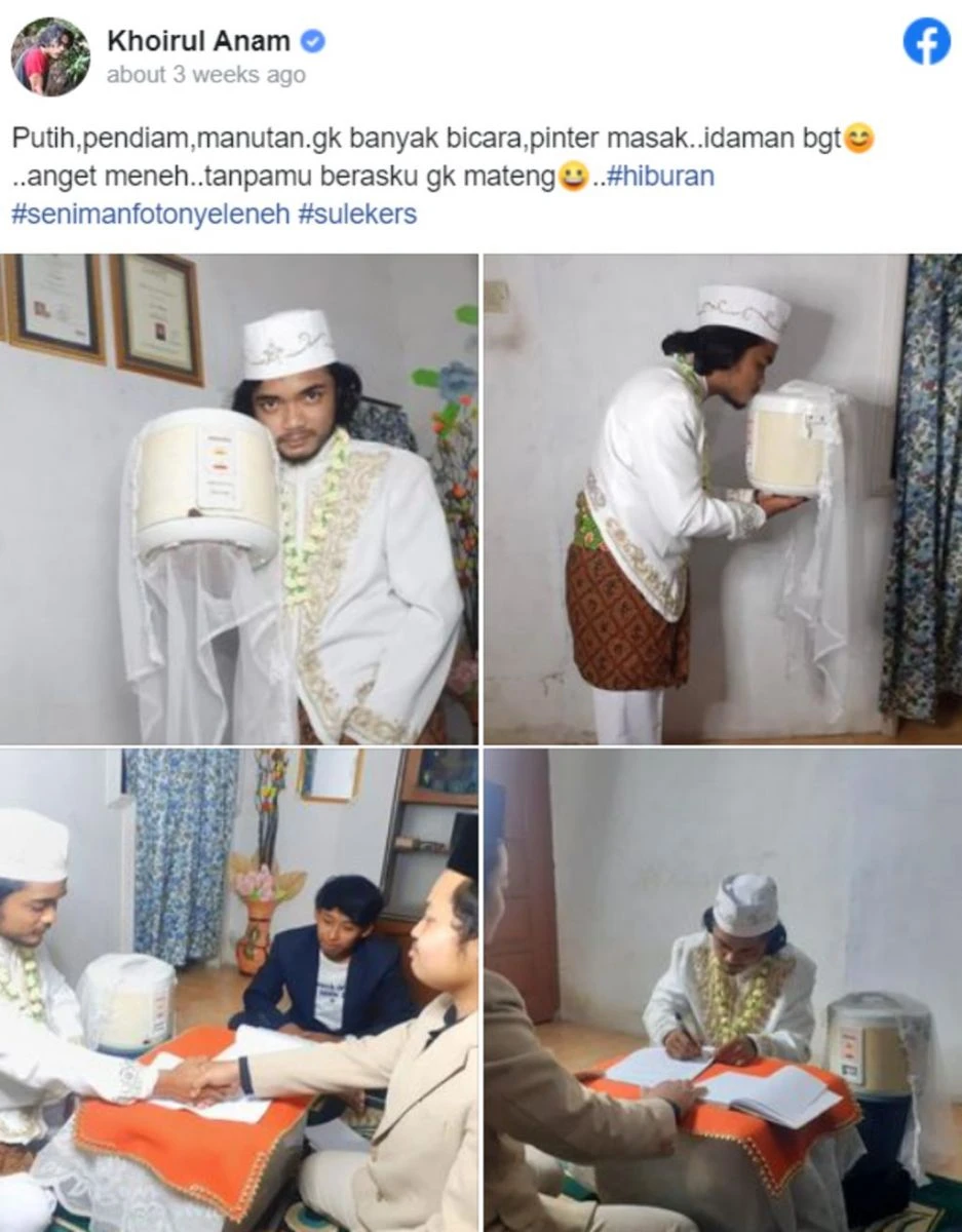 Geç bulduğu aşkı çabuk bitti! Pilav makinesiyle evlenen adam 4 gün sonra boşandı