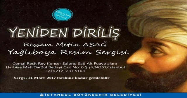 Metin Asağ'dan 'Yeniden Diriliş' yağlıboya resim sergisi