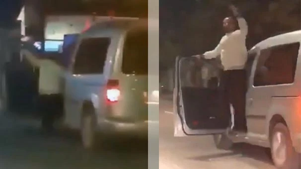 Adana'da hayret verici olay! Araç seyir halindeyken...