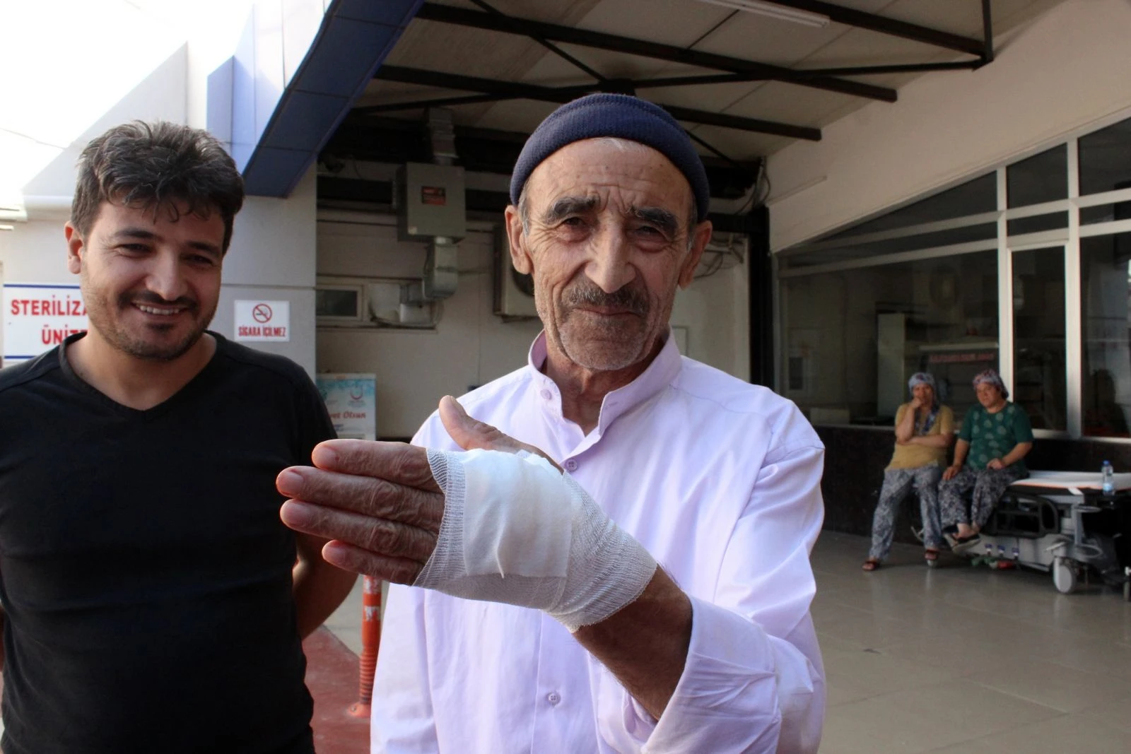 'Acemi kasaplar' hastaneye akın etti