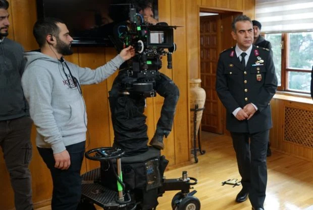 Nöbet dizisinin çekimleri Antalya'da başladı, Necati Şaşmaz da sette