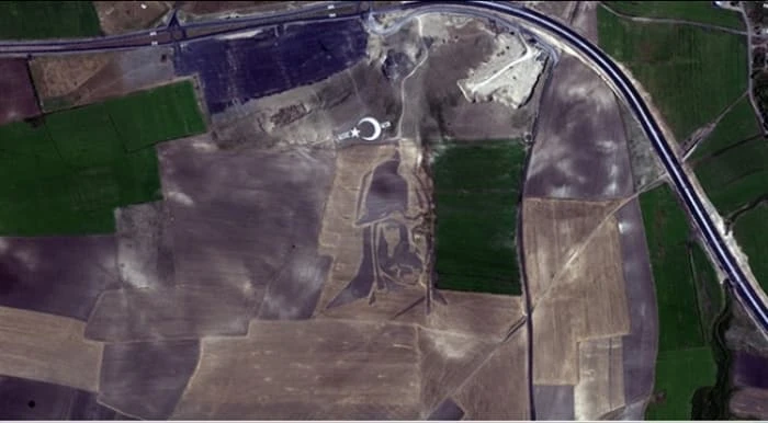 Göktürk-1, Alparslan silüetini uzaydan görüntüledi