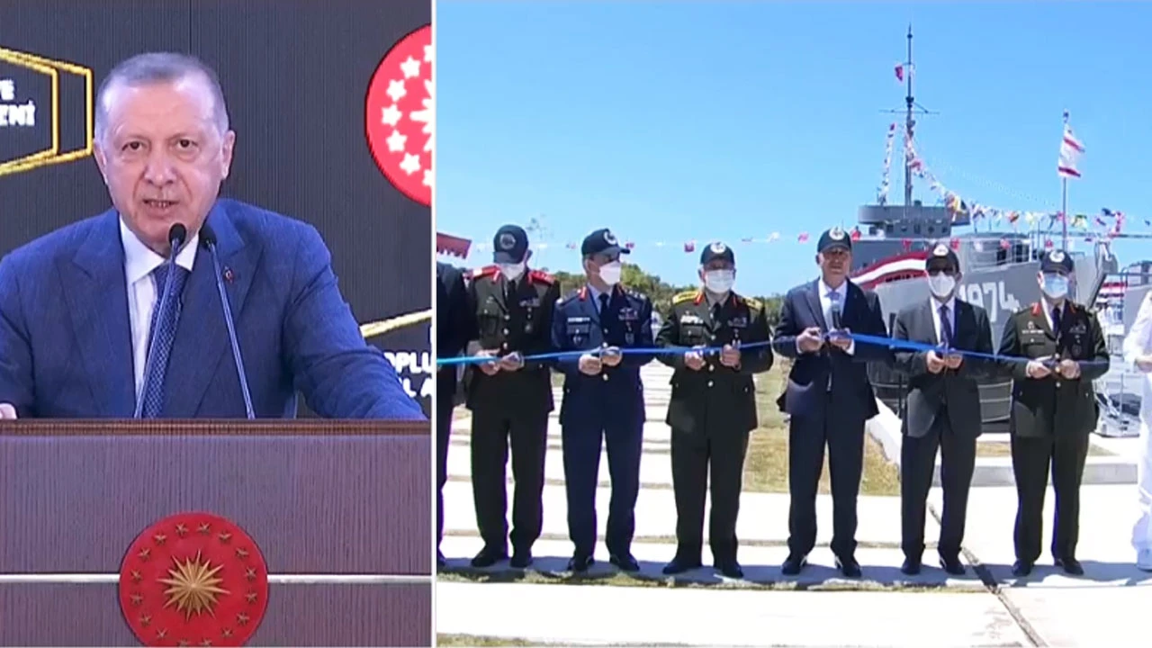 Cumhurbaşkanı Erdoğan: Kuzey Kıbrıs artık ayağa kalkıyor