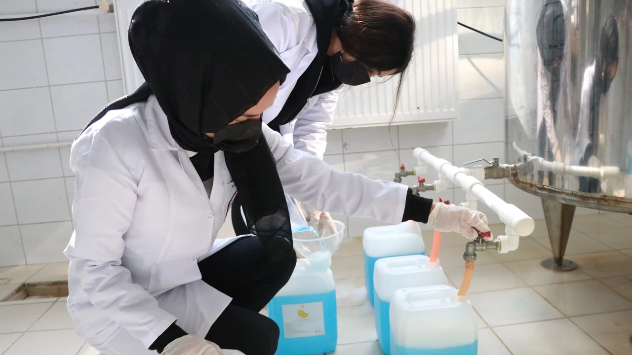 Öğrencilerden büyük başarı: Hijyen malzemesi üretip ihracat yaptılar