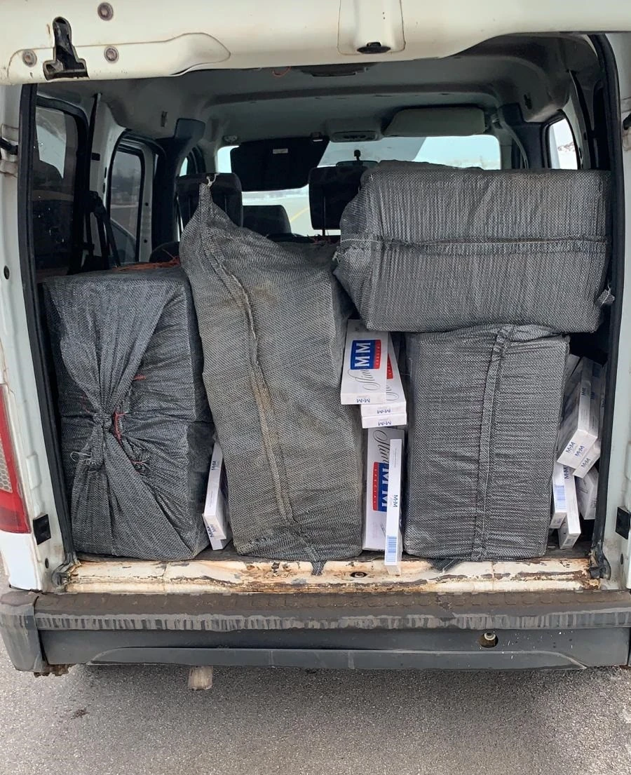 Van’da 10 bin 500 paket kaçak sigara ele geçirildi