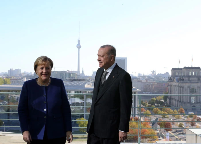 Cumhurbaşkanı Erdoğan ve Almanya Başbakanı Merkel, Almanya'da kahvaltıda buluştu