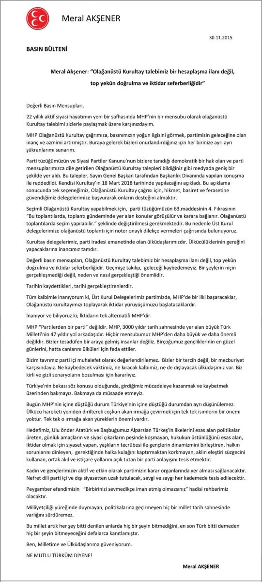 Meral Akşener MHP'den aday oldu mu, Meral Akşener aday olacak mı? (SON DAKİKA)