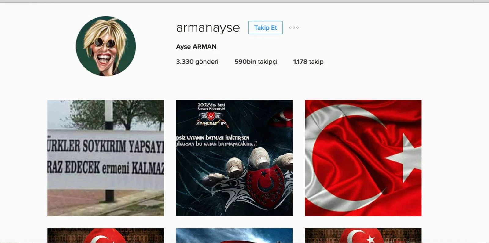 Ayşe Arman hacklendi